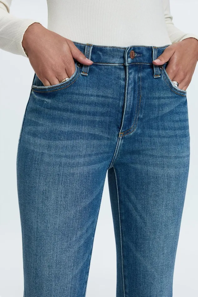 Women Monroe High Rise Cigarette Jean 8211 Amaya Pistola Denim Denim