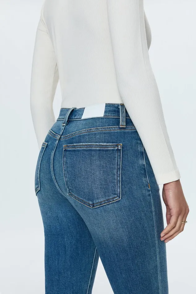 Women Monroe High Rise Cigarette Jean 8211 Amaya Pistola Denim Denim