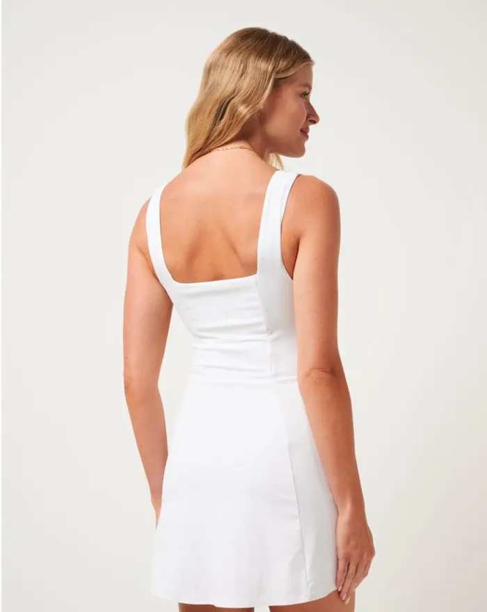 Women MOVEKNIT SLEEVELESS DRESS White TravisMathew Dresses