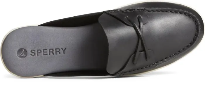 Women Mulefish Leather Boat Shoe Black Sperry Sneakers Women Mulefish Leather Boat Shoe Black Sperry Sneakers