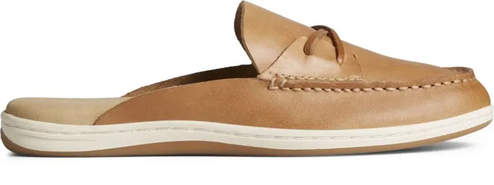 Women Mulefish Leather Boat Shoe Tan Sperry Sneakers