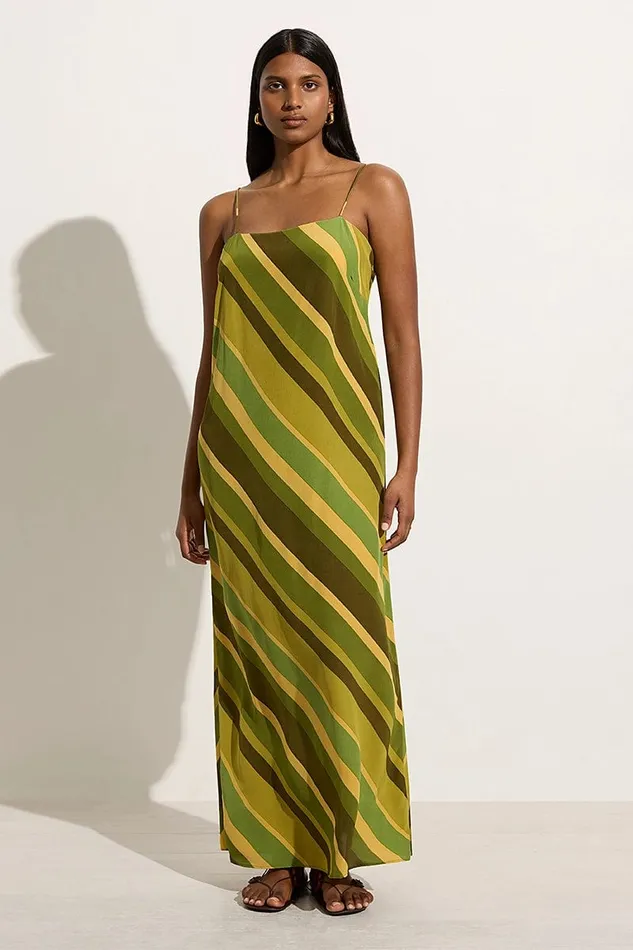 Women Muni Maxi Dress Cisco Stripe Palm 8211 Final Sale Faithfull The Brand Dresses Women Muni Maxi Dress Cisco Stripe Palm 8211 Final Sale Faithfull The Brand Dresses
