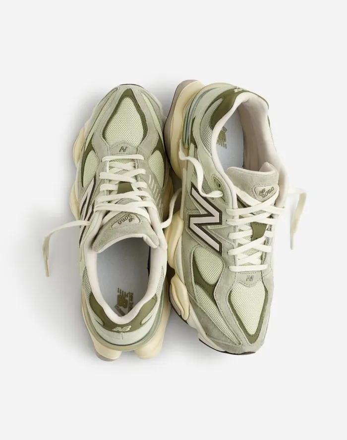 Women New Balance Unisex 9060 Sneakers Olivine Lichen Green Madewell Sneakers Women New Balance Unisex 9060 Sneakers Olivine Lichen Green Madewell Sneakers