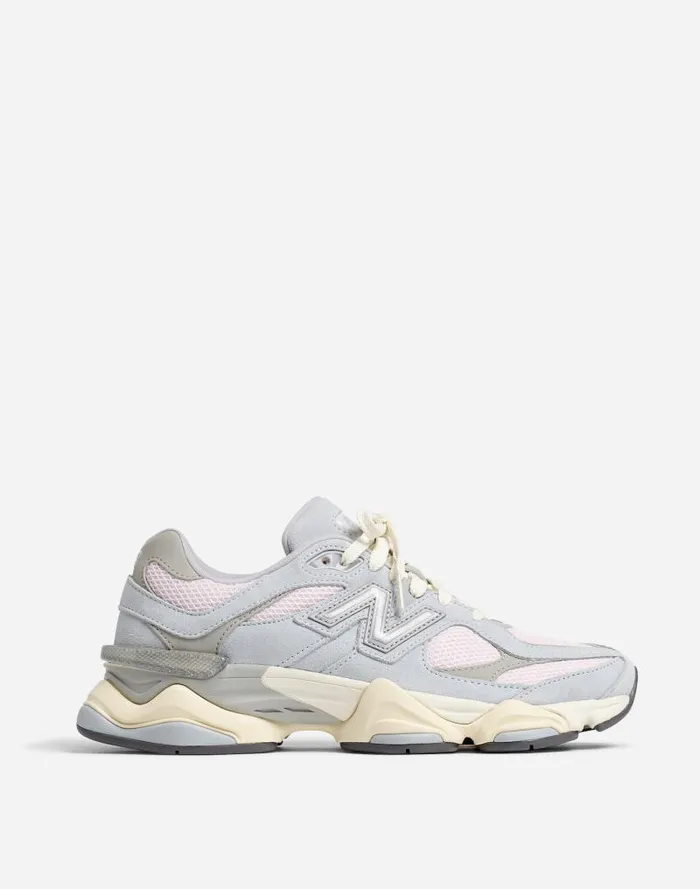 Women New Balance Unisex 9060 Sneakers Pink Granite Silver Metallic Madewell Sneakers
