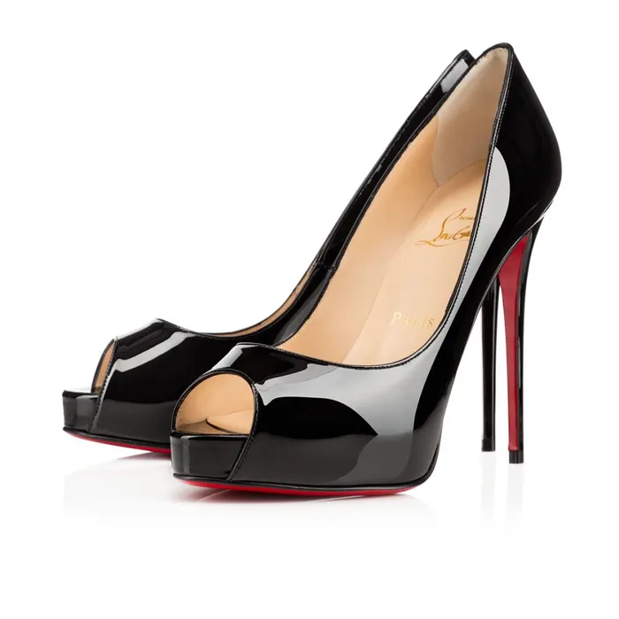 Women New Very Priv 120 Mm Platform Pumps 8211 Patent Calf Leather 8211 Black Black Christian Louboutin Pumps Women New Very Priv 120 Mm Platform Pumps 8211 Patent Calf Leather 8211 Black Black Christian Louboutin Pumps