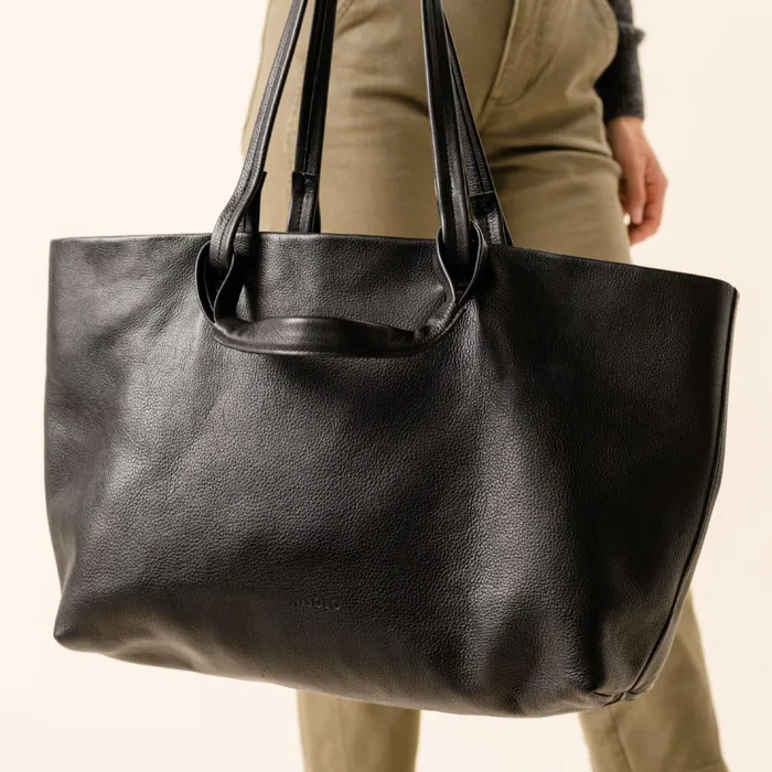 Women Nisolo Bags and Wallets Camila Everyday Tote Black
