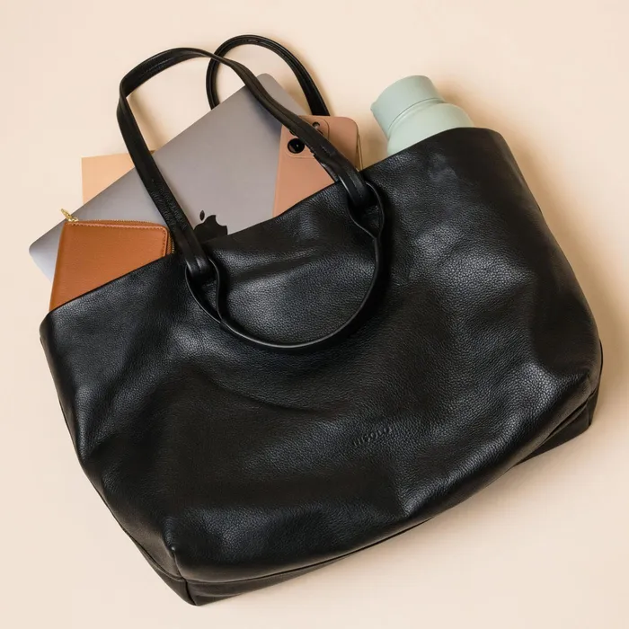 Women Nisolo Bags and Wallets Camila Everyday Tote Black