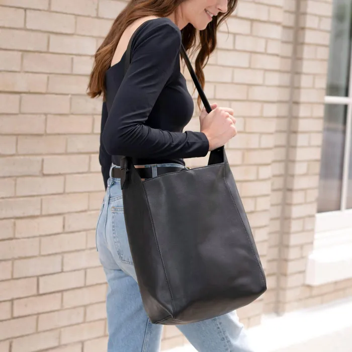 Women Nisolo Bags and Wallets Cecilia GoTo Shoulder Bag Black
