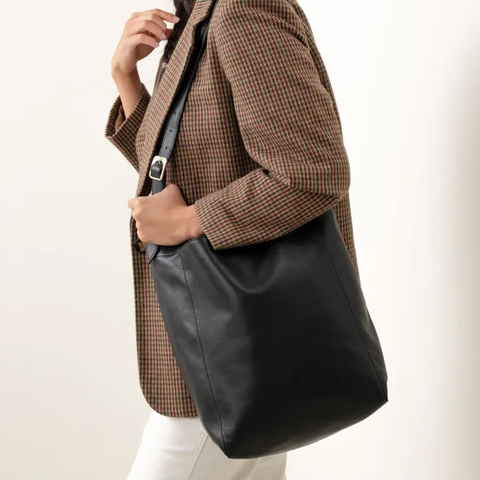 Women Nisolo Bags and Wallets Cecilia GoTo Shoulder Bag Black
