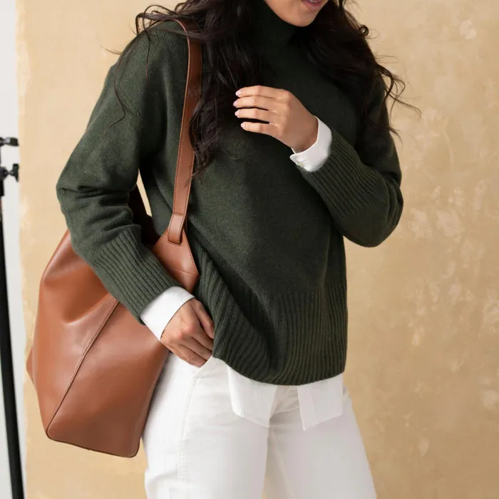 Women Nisolo Bags and Wallets Cecilia GoTo Shoulder Bag Caramel