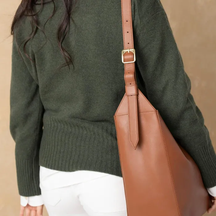 Women Nisolo Bags and Wallets Cecilia GoTo Shoulder Bag Caramel