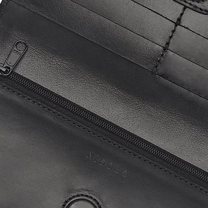 Women Nisolo Bags and Wallets Classic Wallet Black