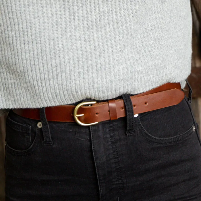 Women Nisolo Belts Noemi Belt Brandy