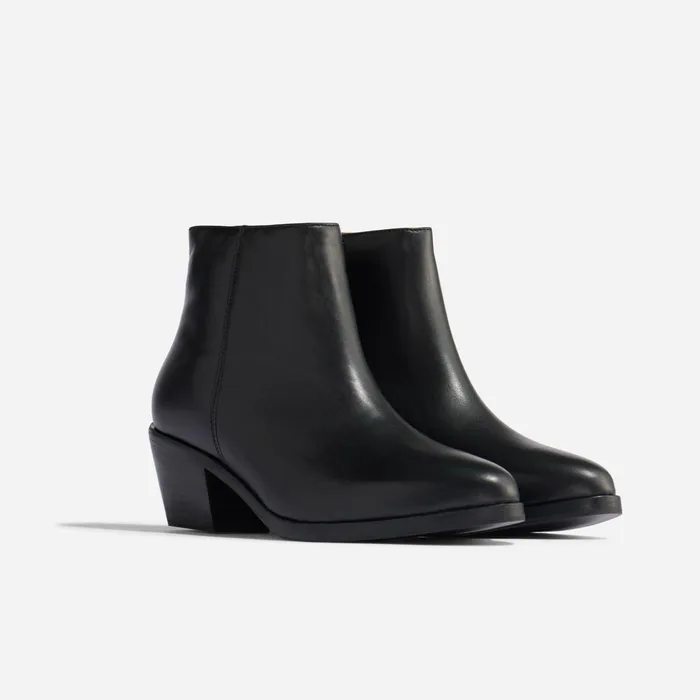 Women Nisolo Boots Marisa Inside Zip Boot Black