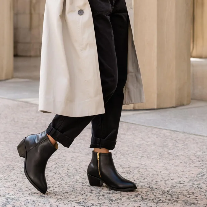 Women Nisolo Boots Marisa Inside Zip Boot Black