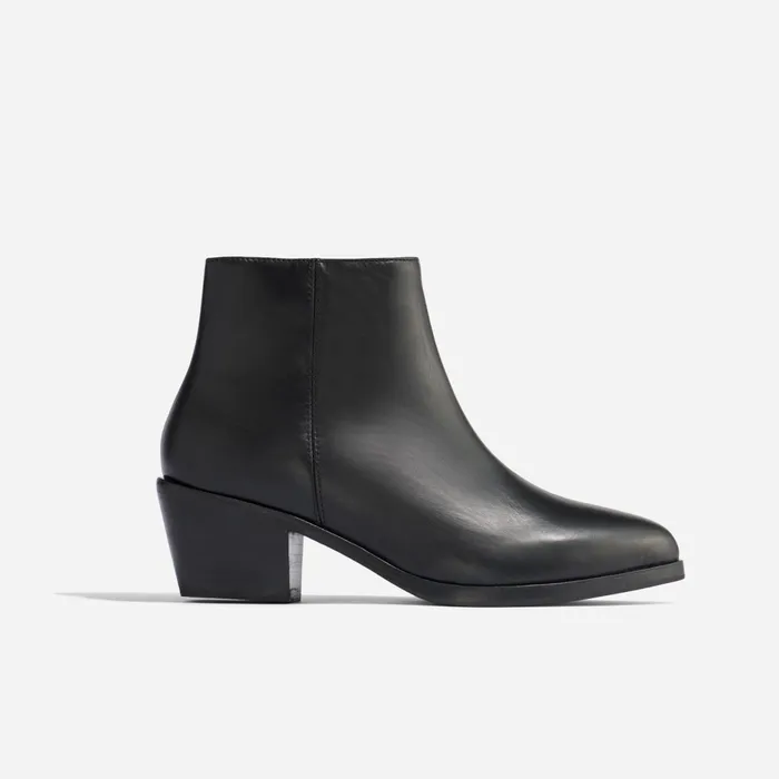Women Nisolo Boots Marisa Inside Zip Boot Black