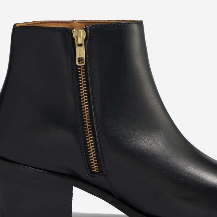 Women Nisolo Boots Marisa Inside Zip Boot Black