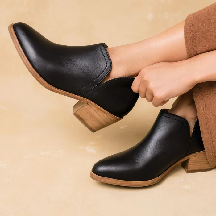 Women Nisolo Boots Mia Everyday Ankle Bootie Black