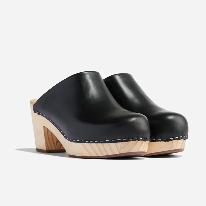 Women Nisolo Heels AllDay Heeled Clog Black