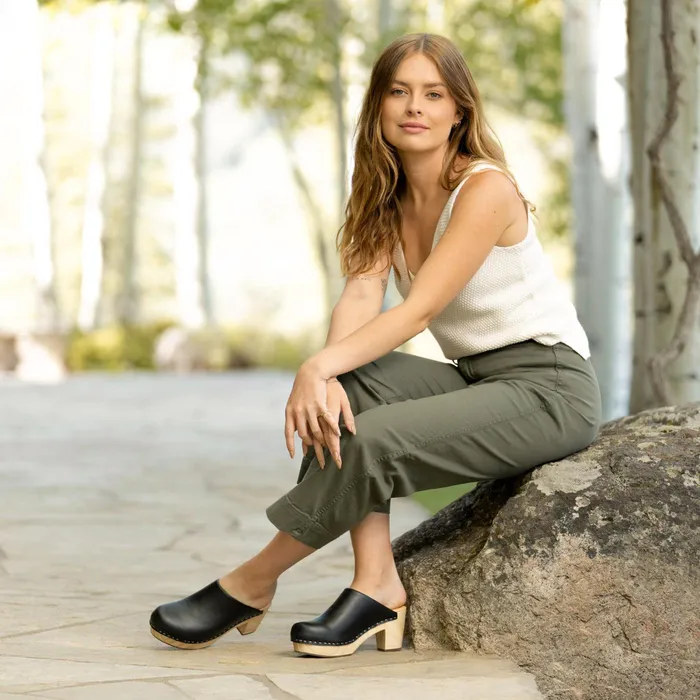 Women Nisolo Heels AllDay Heeled Clog Black