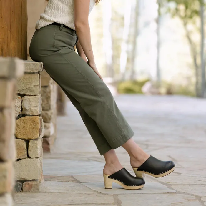 Women Nisolo Heels AllDay Heeled Clog Black