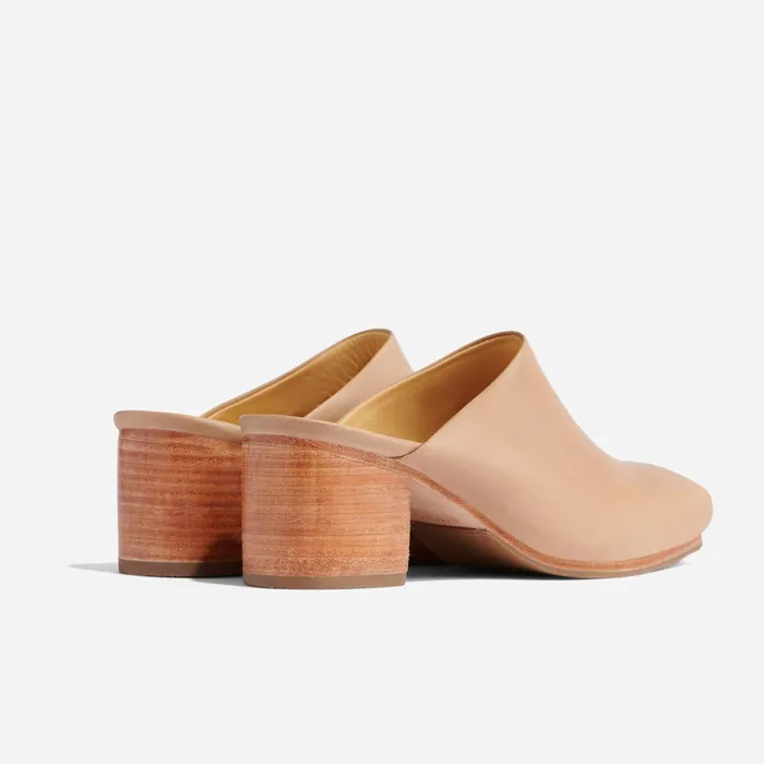 Women Nisolo Heels AllDay Heeled Mule Almond
