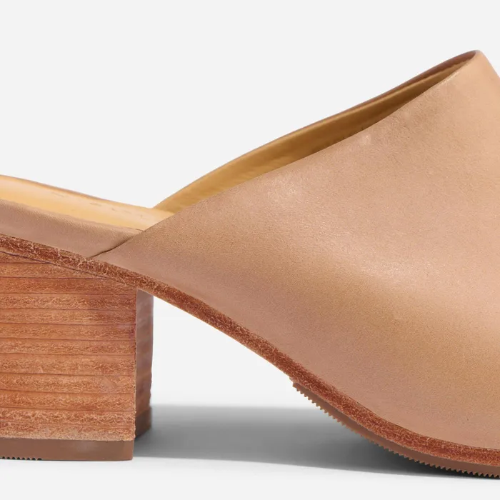 Women Nisolo Heels AllDay Heeled Mule Almond