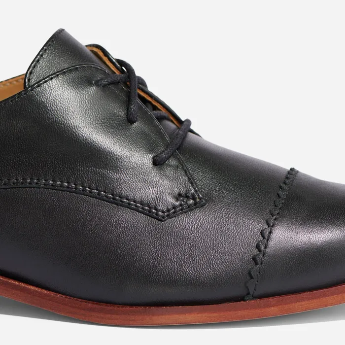 Women Nisolo Loafers and Mules Emilia Cap Toe Oxford Black