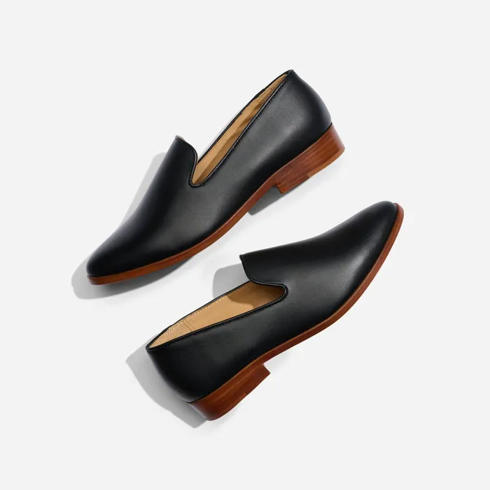 Women Nisolo Loafers and Mules Everyday Slip On Loafer Black