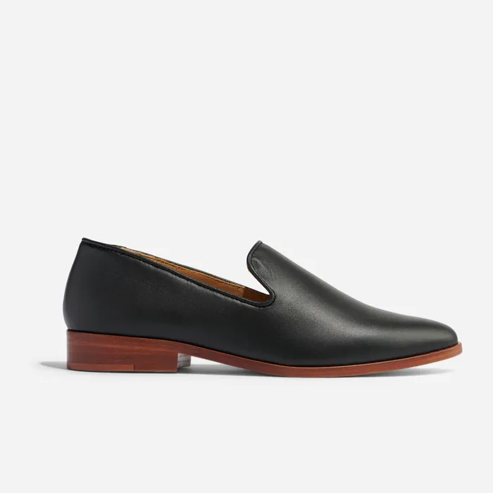 Women Nisolo Loafers and Mules Everyday Slip On Loafer Black