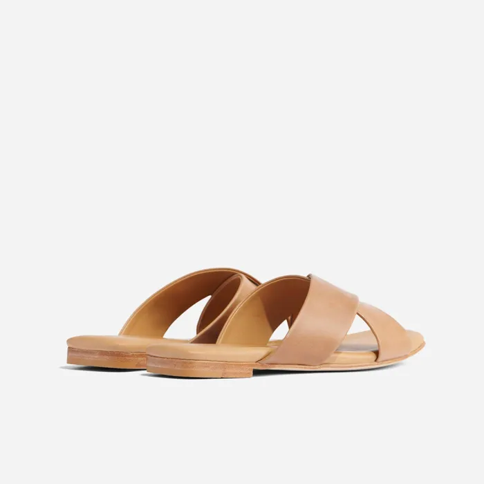 Women Nisolo Sandals Catalina Slide Sandal Almond