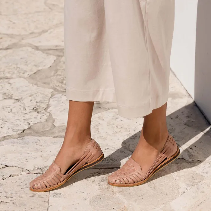 Women Nisolo Sandals Huarache Sandal Desert Rose