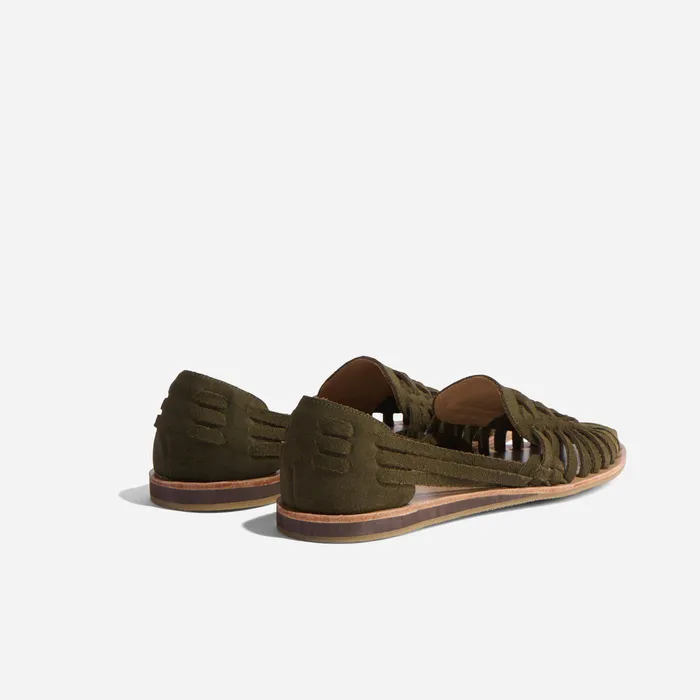 Women Nisolo Sandals Huarache Sandal Forest Green