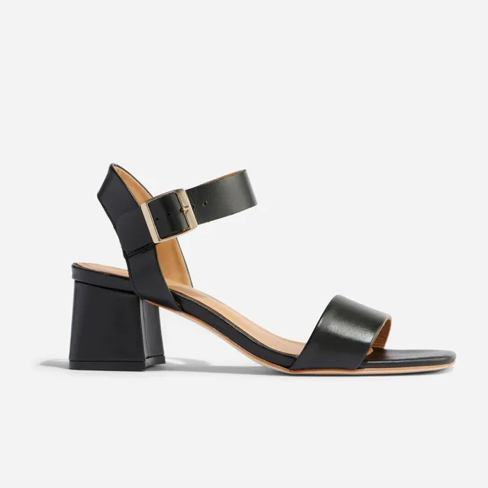 Women Nisolo Sandals Stella GoTo Block Heel Sandal Black
