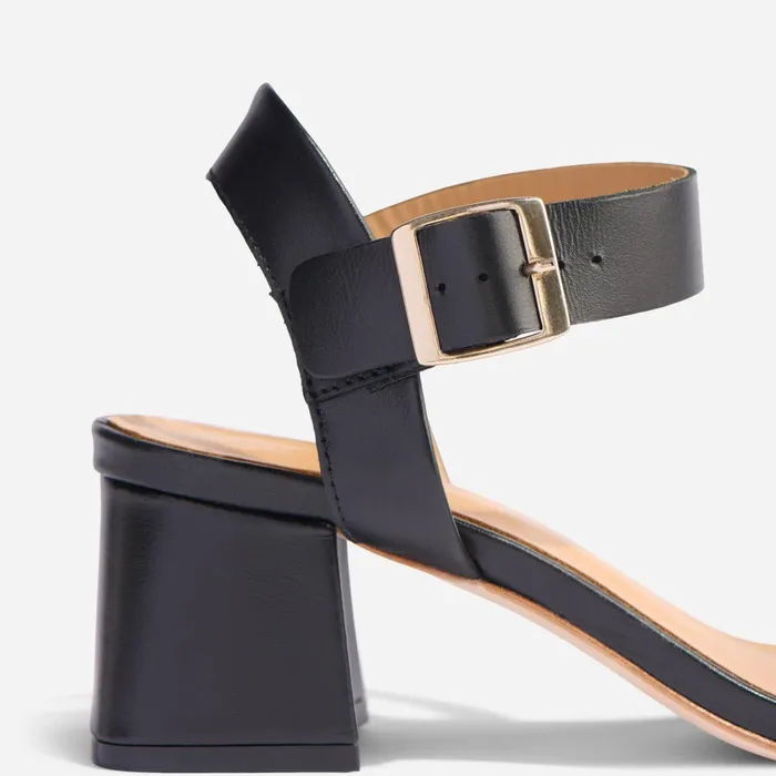 Women Nisolo Sandals Stella GoTo Block Heel Sandal Black