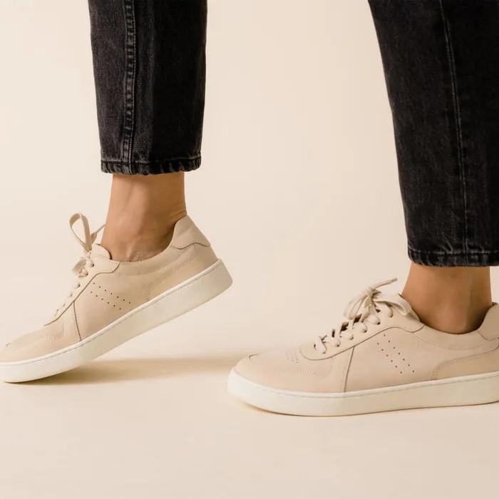 Women Nisolo Sneakers Bria GoTo Court Sneaker Bone