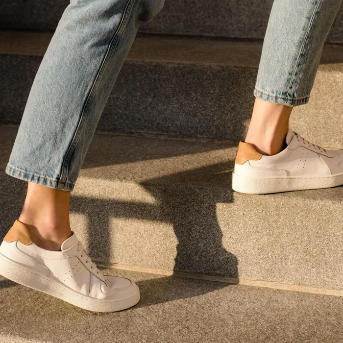 Women Nisolo Sneakers Bria GoTo Court Sneaker White