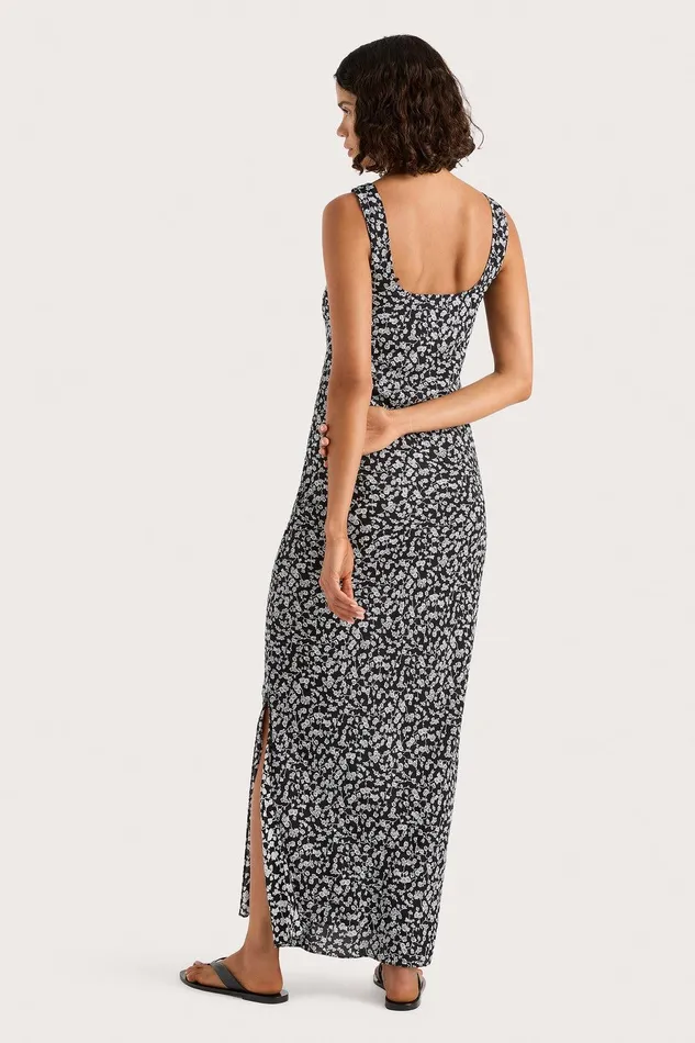 Women Olivia Midi Dress Amaryllis Floral Black Faithfull The Brand Maxi Dresses Women Olivia Midi Dress Amaryllis Floral Black Faithfull The Brand Maxi Dresses