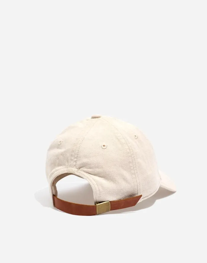 Women Organic Cotton BrokenIn Baseball Cap Alabaster Madewell Hats
