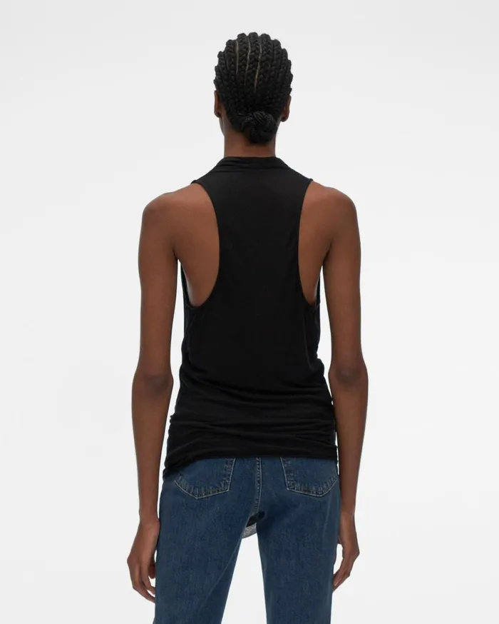 Women Overlap Top Onyx Helmut Lang TShirts and Sweatshirts