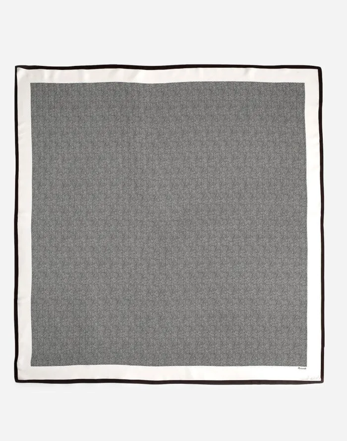 Women Oversized Silk Bandana Antique Cream Madewell Scarves