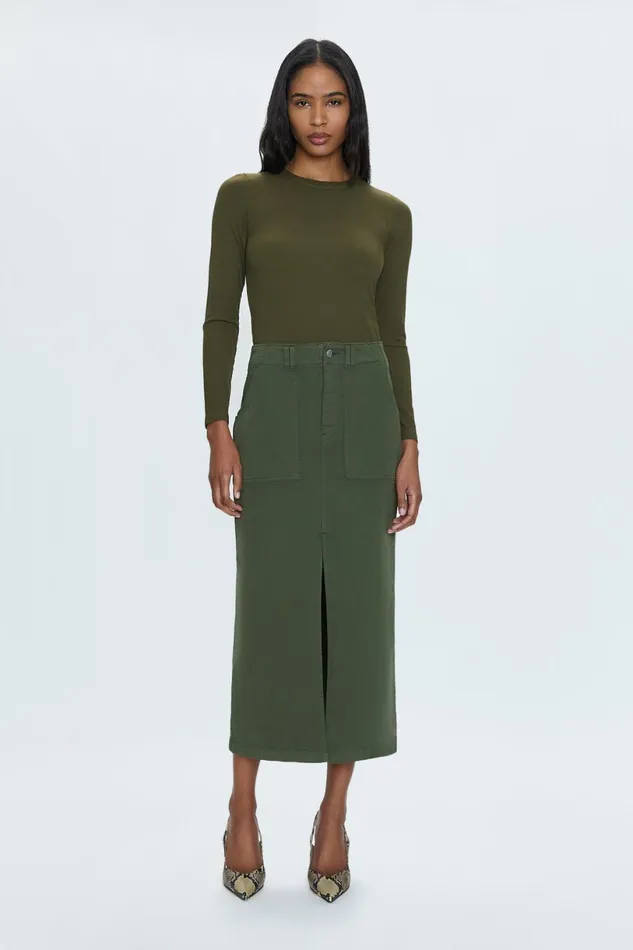Women Pamela High Rise Skirt 8211 Admiral Pistola Denim Skirts