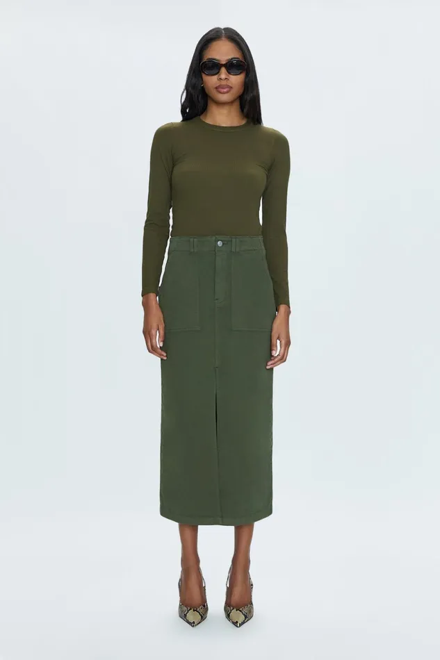 Women Pamela High Rise Skirt 8211 Admiral Pistola Denim Skirts