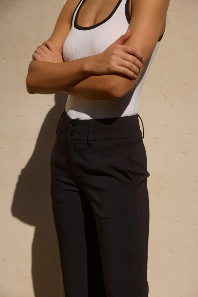 Women Pants Runaway The Label JAGGER PANT Black