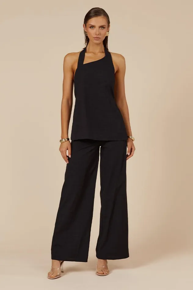 Women Pants Runaway The Label SAPHIRA PANT Black