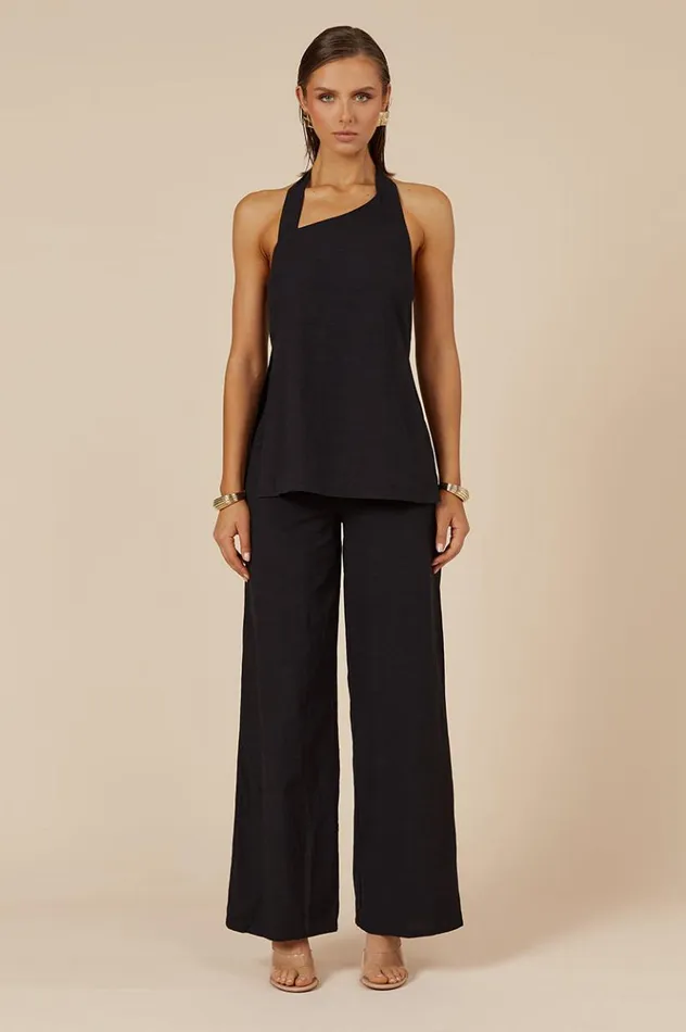 Women Pants Runaway The Label SAPHIRA PANT Black