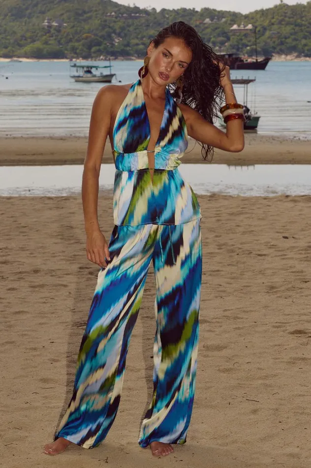 Women Pants Runaway The Label TAYLOR PANT Mirage Print