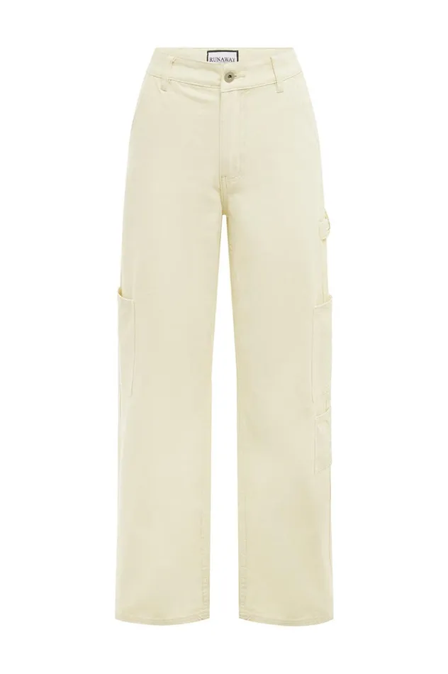 Women Pants Runaway The Label ZATARA PANT Sand