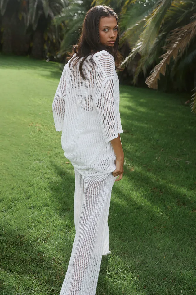 Women Pants Runaway The Label ZAYDEN PANT White