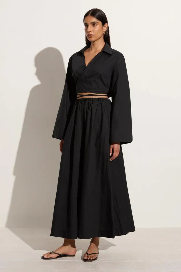 Women Pasolini Shirt Black Faithfull The Brand Tops Women Pasolini Shirt Black Faithfull The Brand Tops